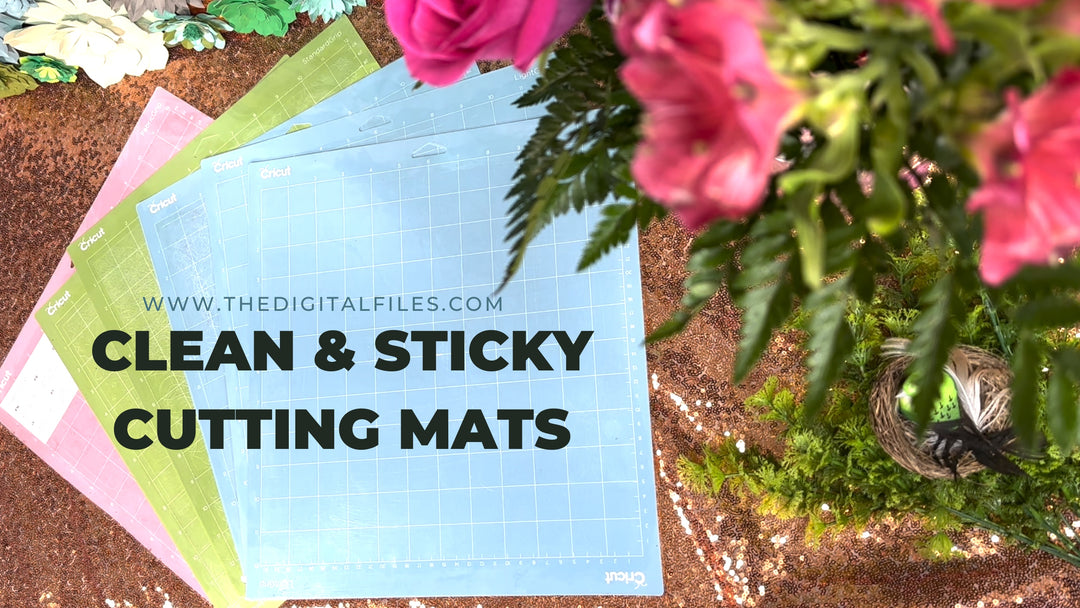 The ACTUAL Way to Make Your Old Cutting Mat Clean and Sticky!