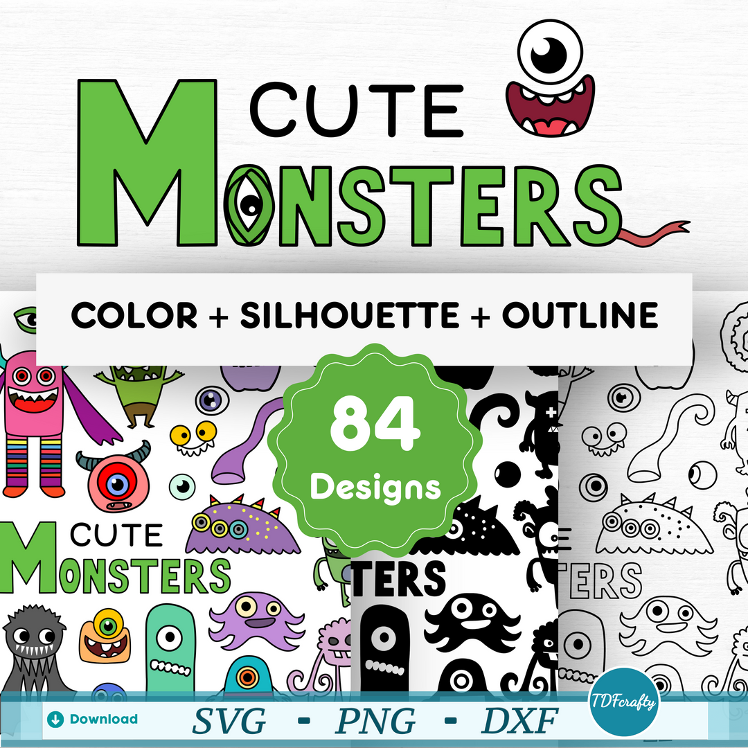 Cute Monsters Bundle
