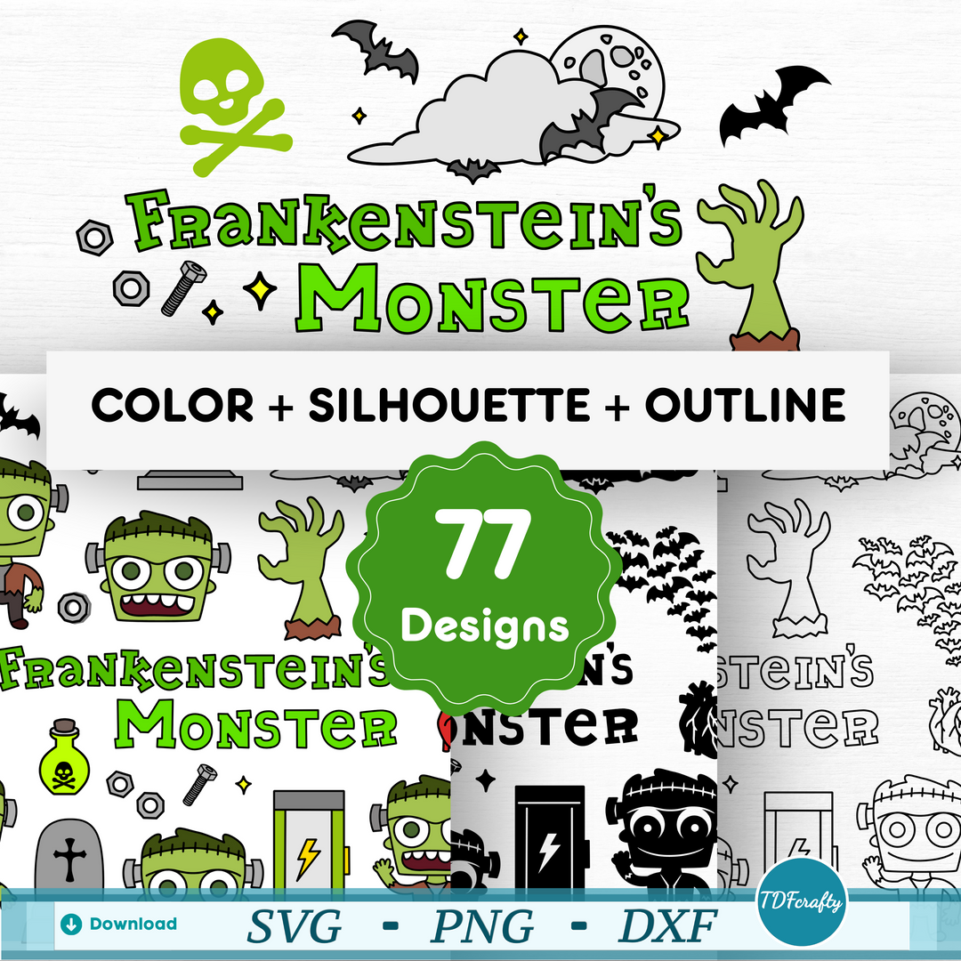 Cute Frankenstein's Monster Bundle