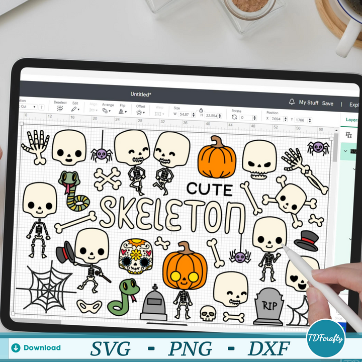 Cute Skeleton Color Bundle