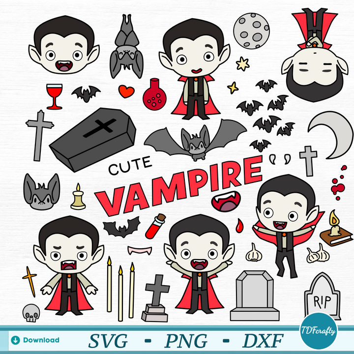 Cute Vampire Color Bundle