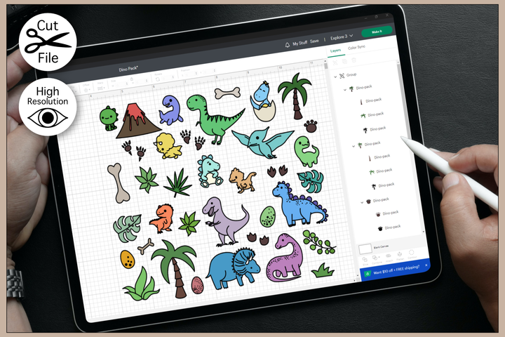 Paquete de vegetales de 19 diseños