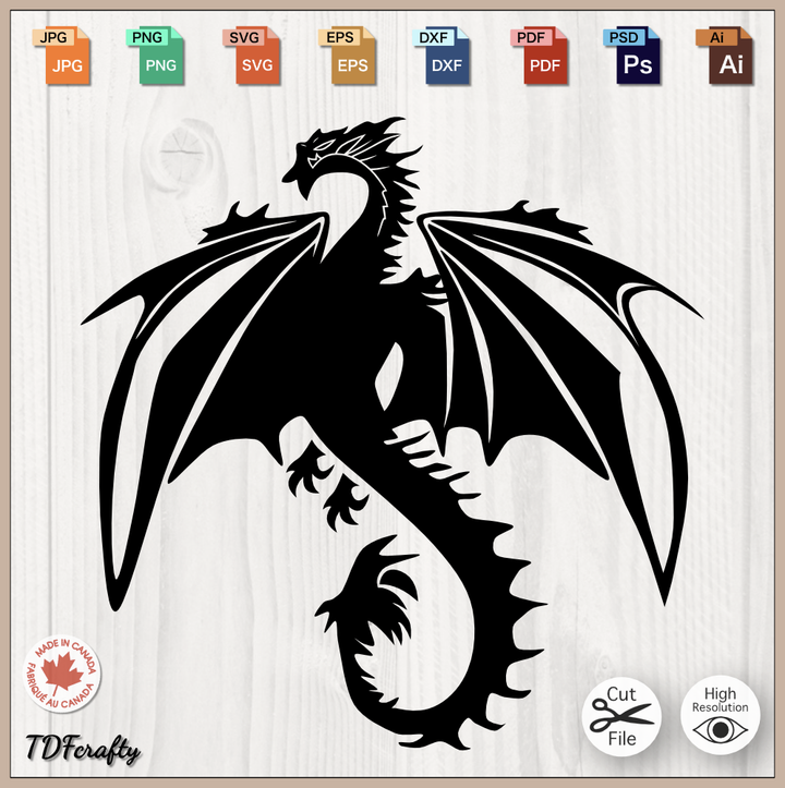 Air Dragon Silhouette