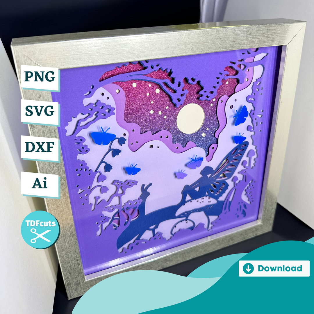 Fairy Forest Layered Scene