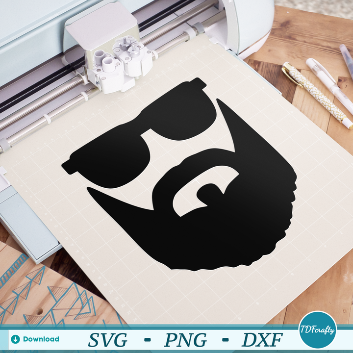 Cool Guy with Sunglasses and Beard