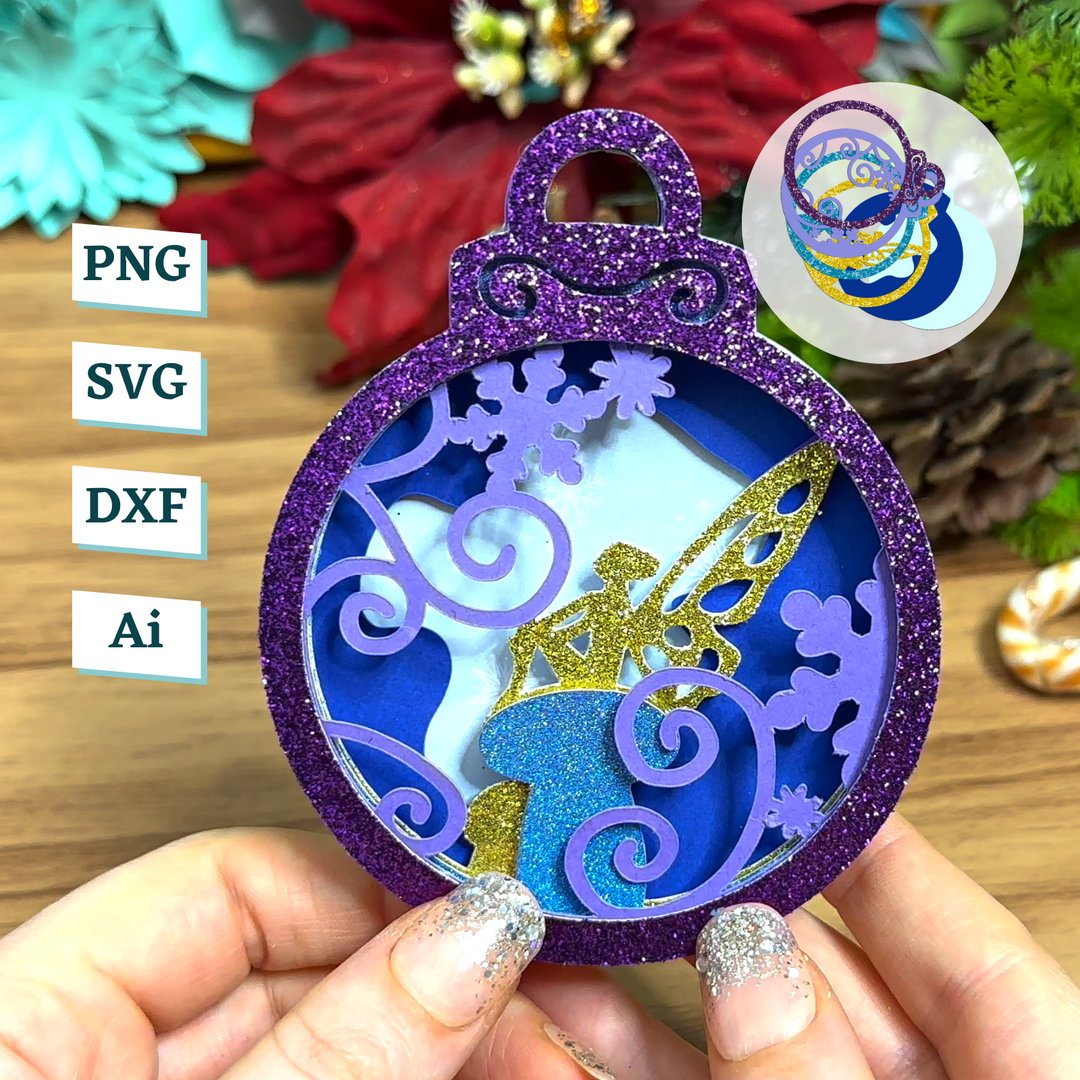 Forest Fairy Ornament Template