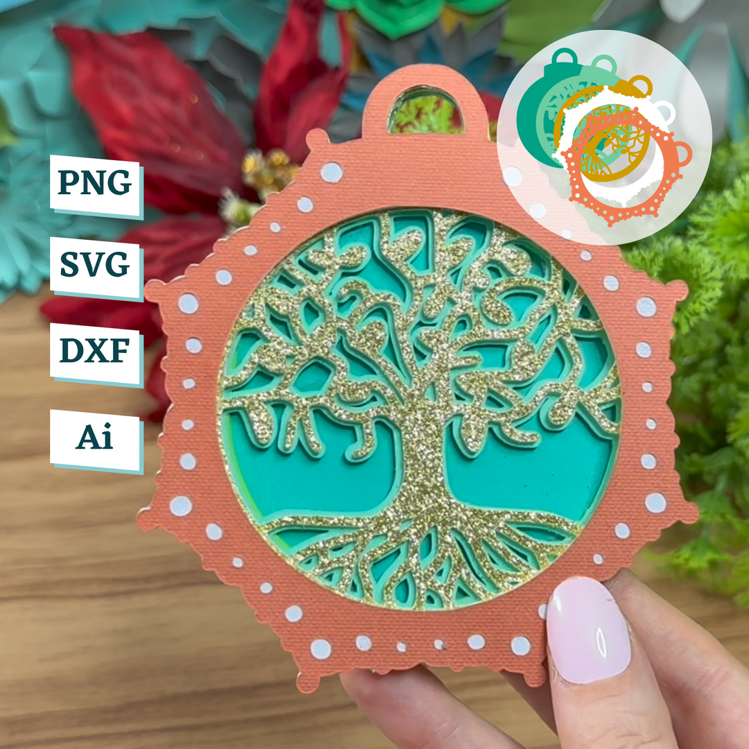 Tree of Life Ornament Template