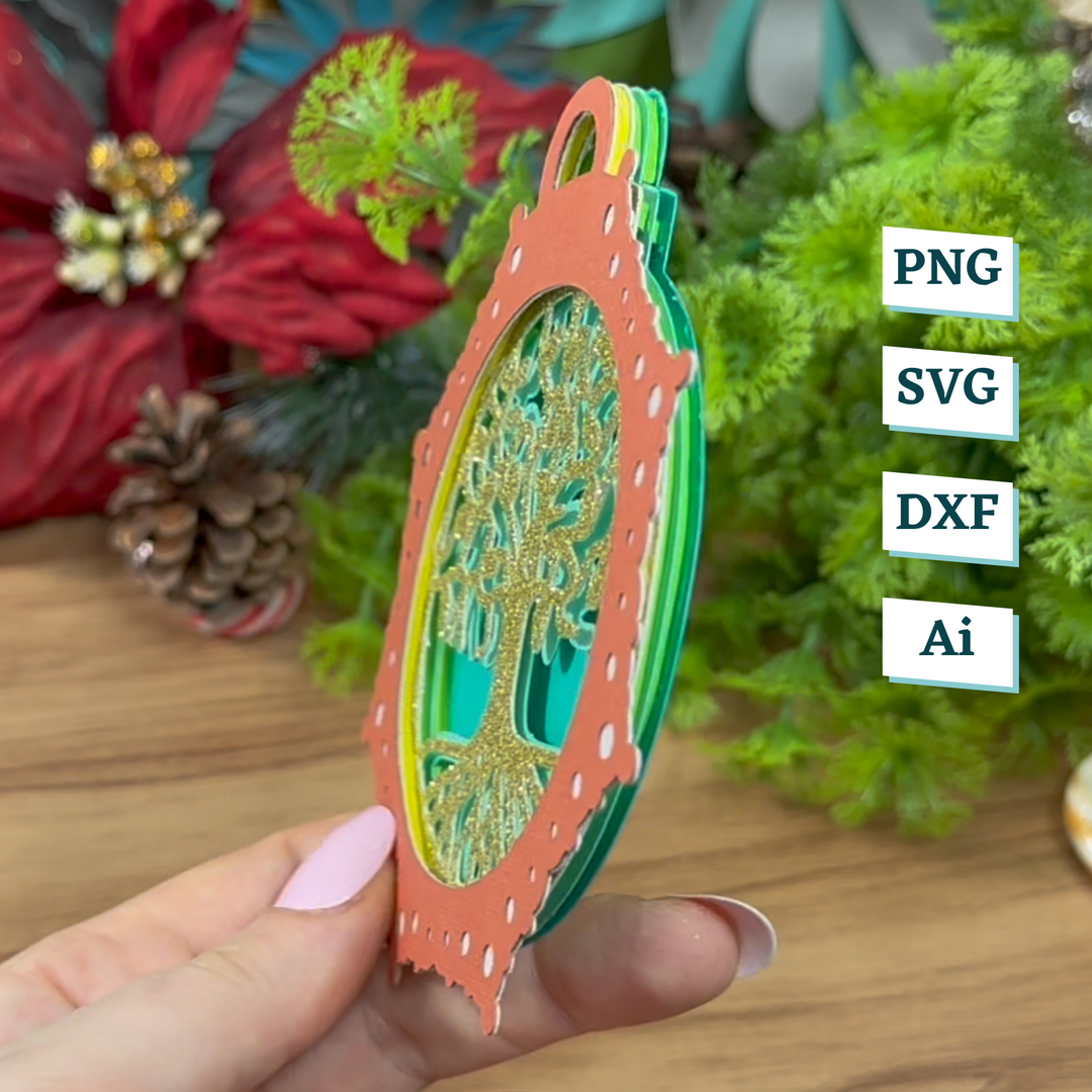 Tree of Life Ornament Template