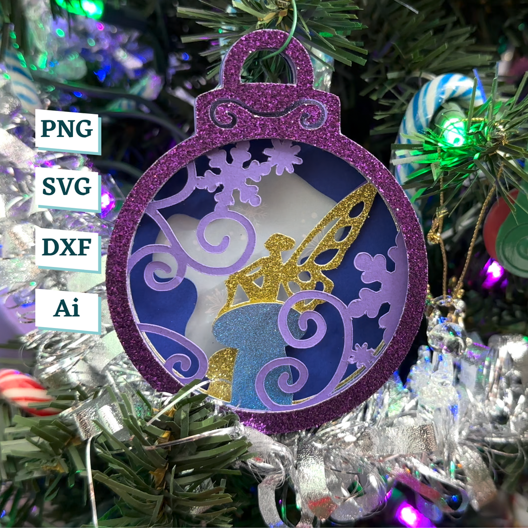 Forest Fairy Ornament Template