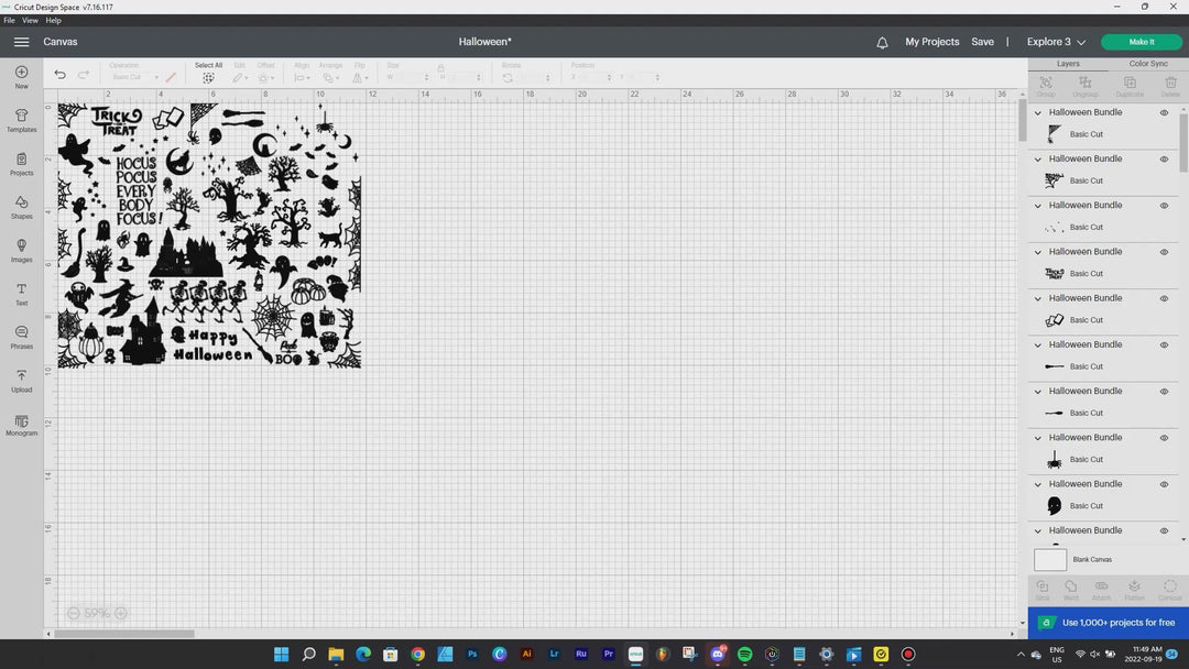 Halloween Mega Bundle Silhouette