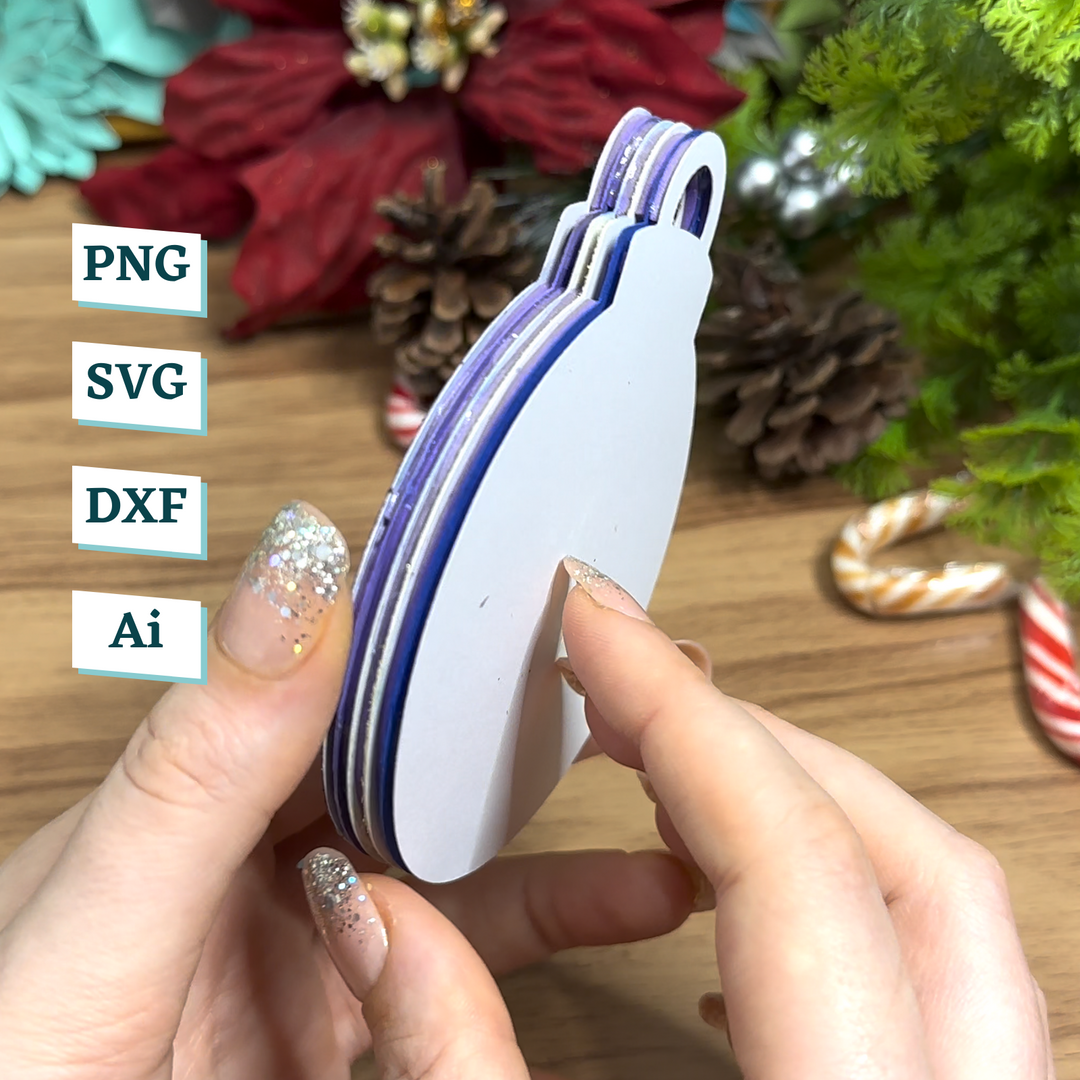 Forest Fairy Ornament Template