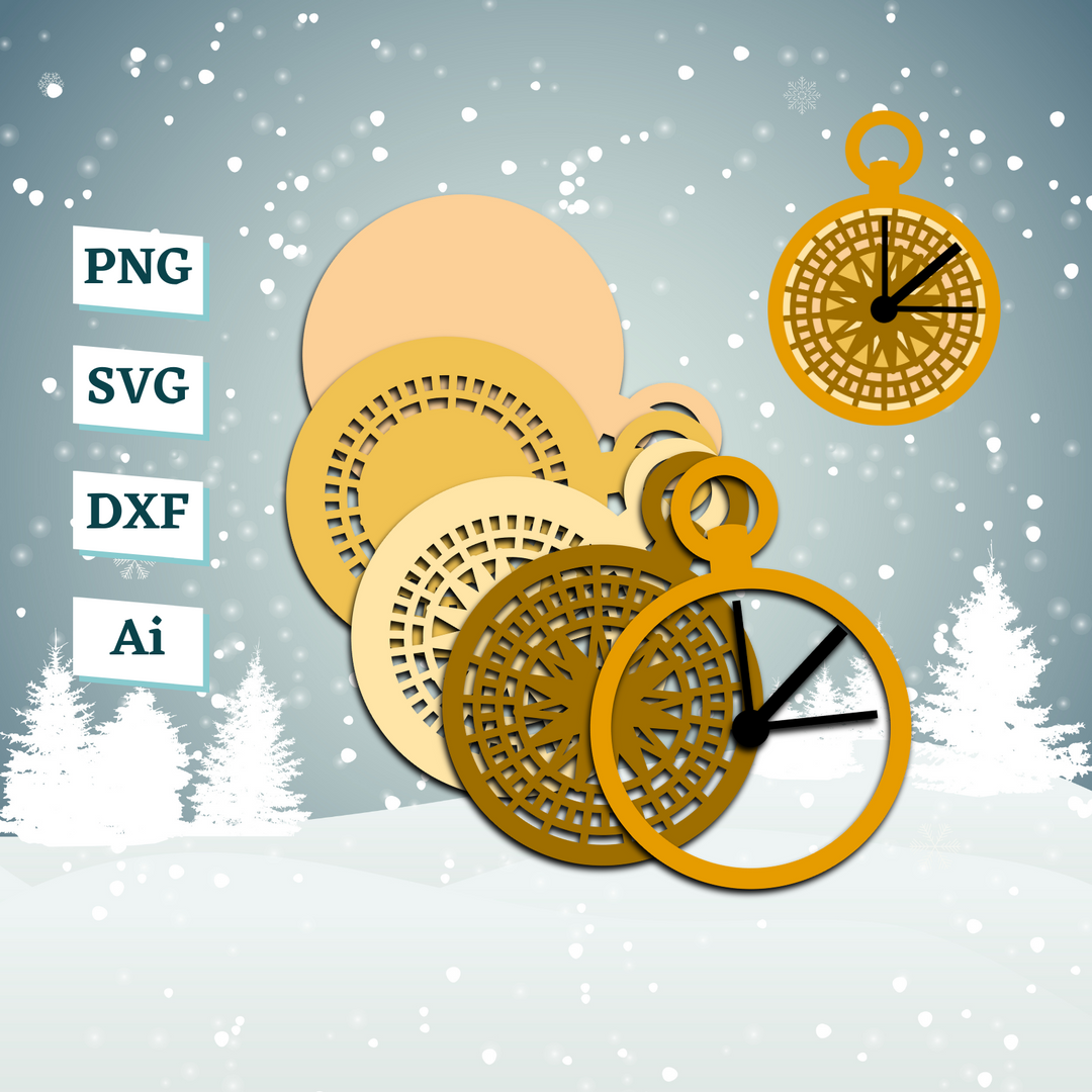 Compas Ornament Template