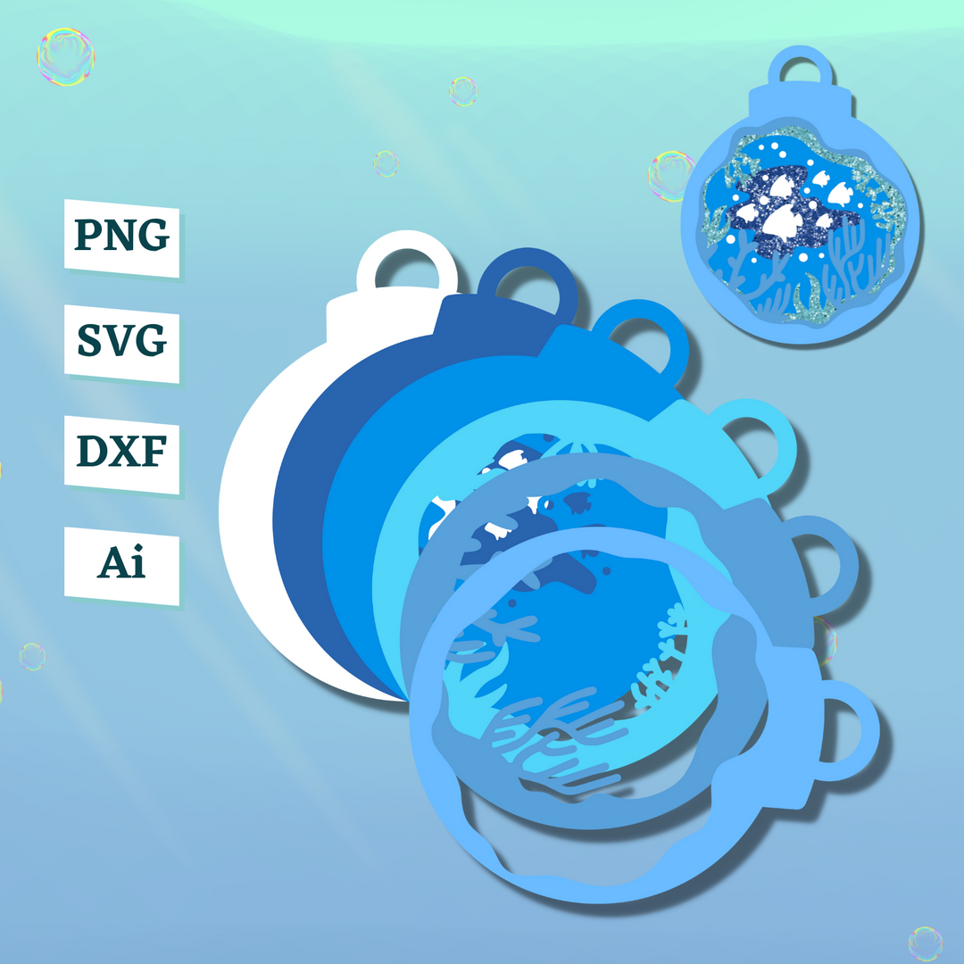 Aquarium Ornament Template