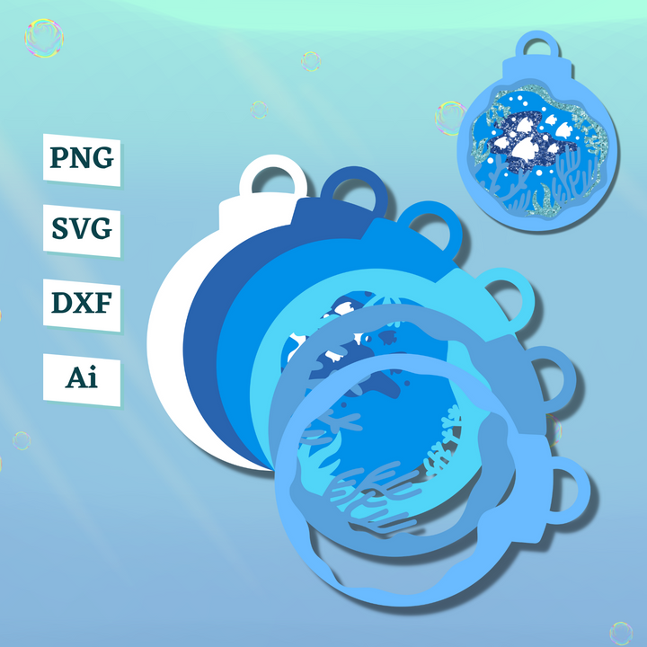 Aquarium Ornament Template