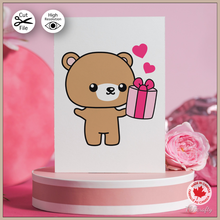Bear with Gift