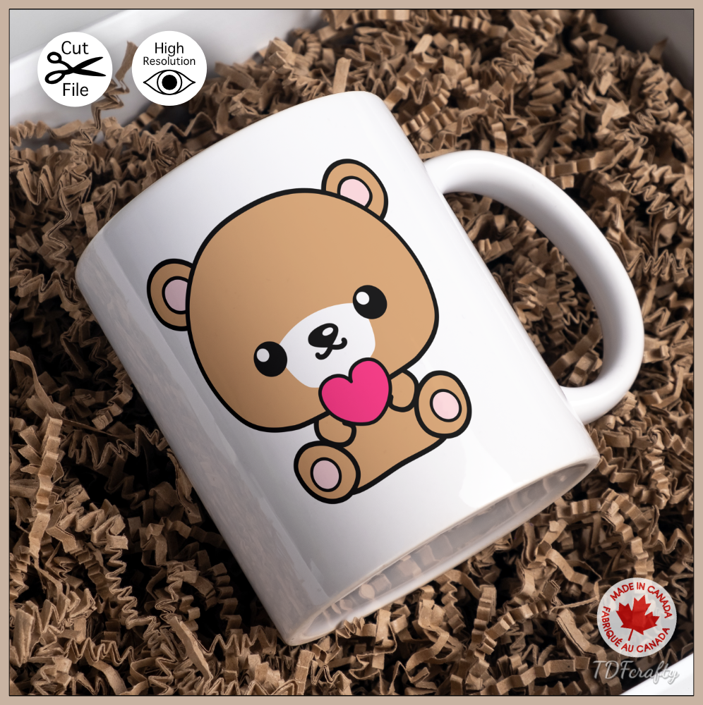 Bear with heart