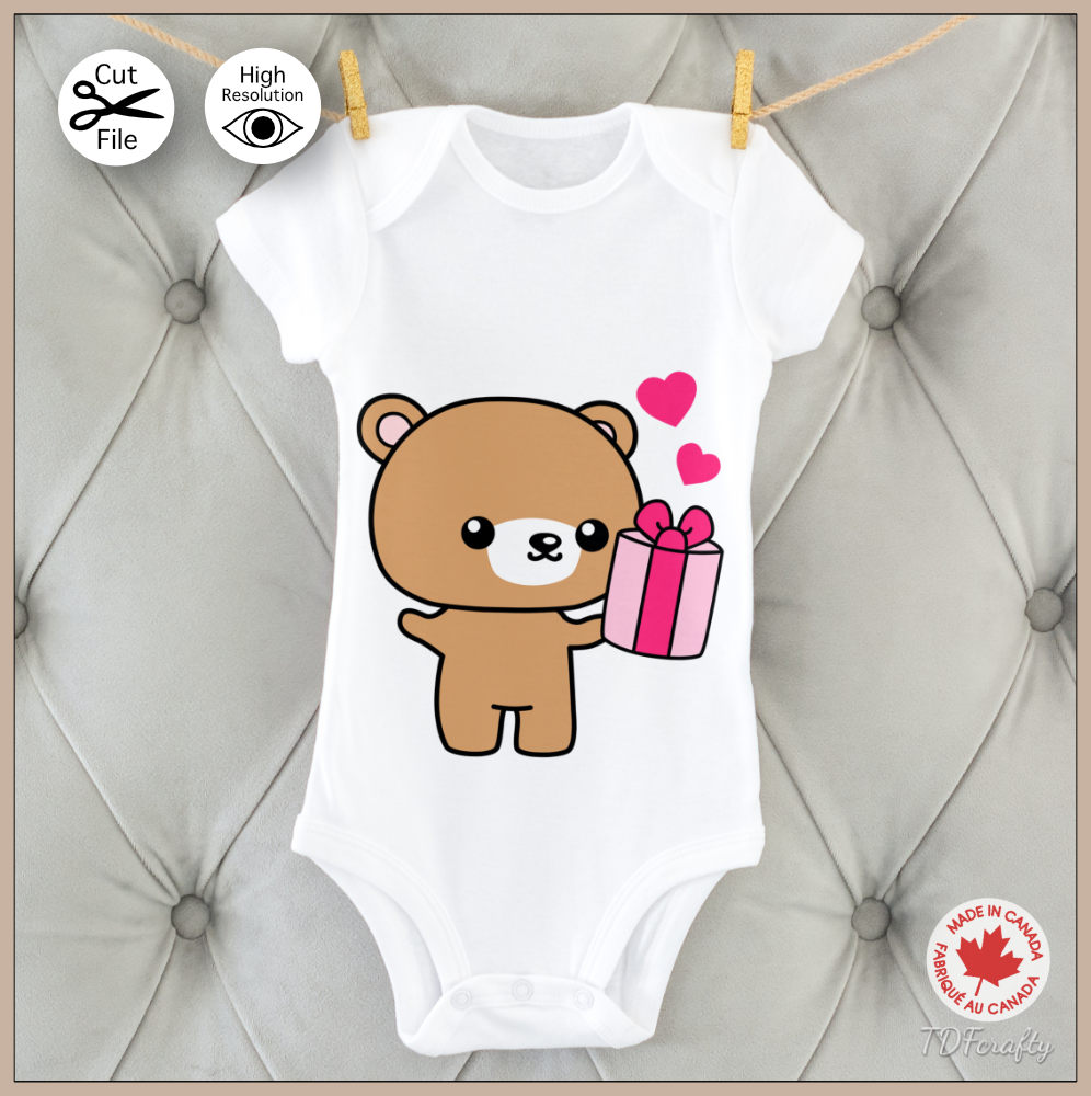 Bear with Gift