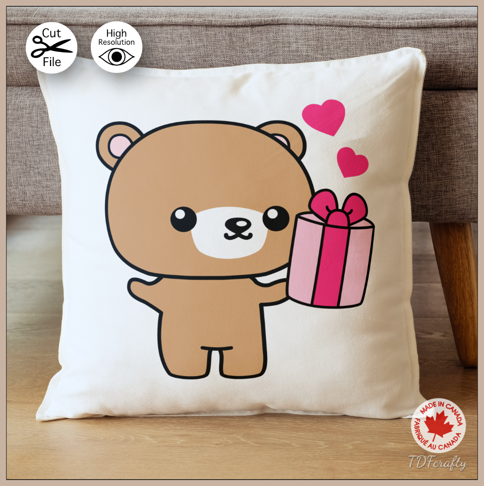 Bear with Gift