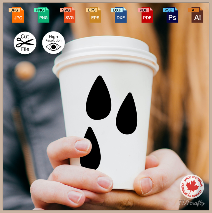 Corazón estampado con la palabra "Amor"