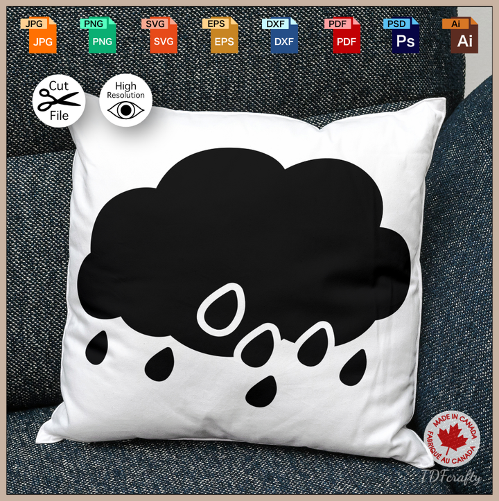 Corazón estampado con la palabra "Amor"