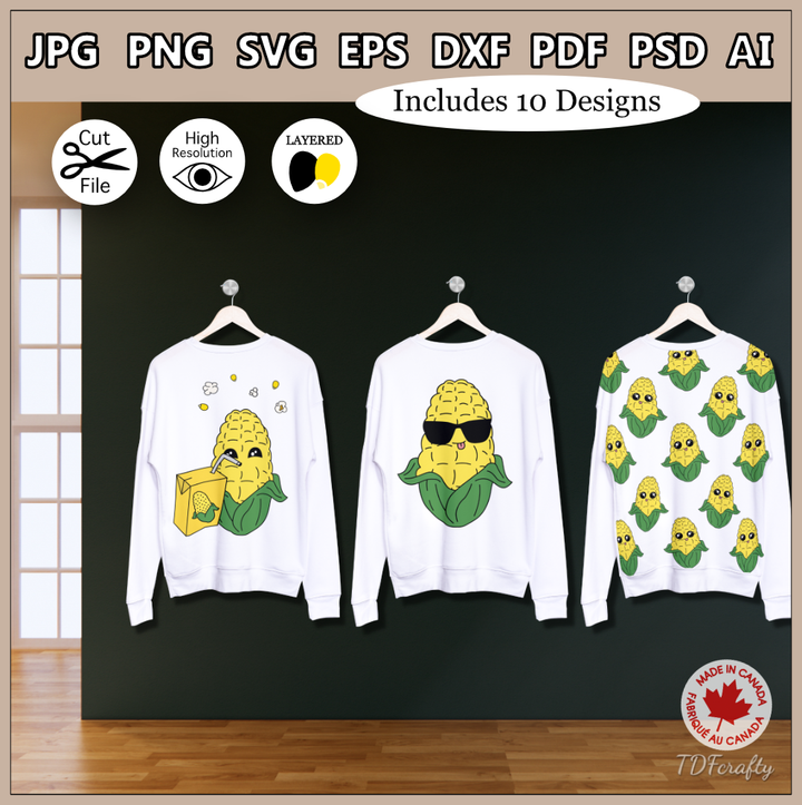 ¡Es maíz! Paquete lindo