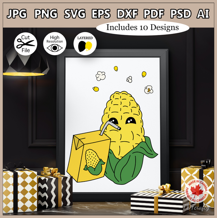 ¡Es maíz! Paquete lindo