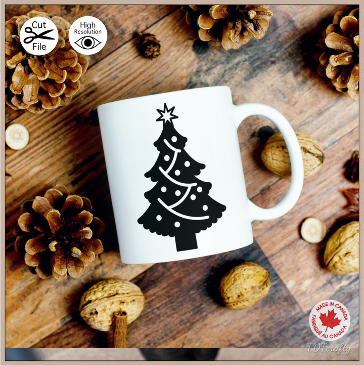 Paquete de silueta de árboles forestales