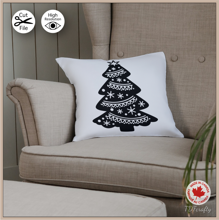 Paquete de silueta de árboles forestales