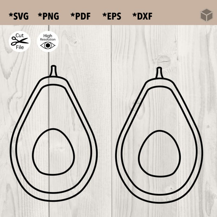 Avocado Outline