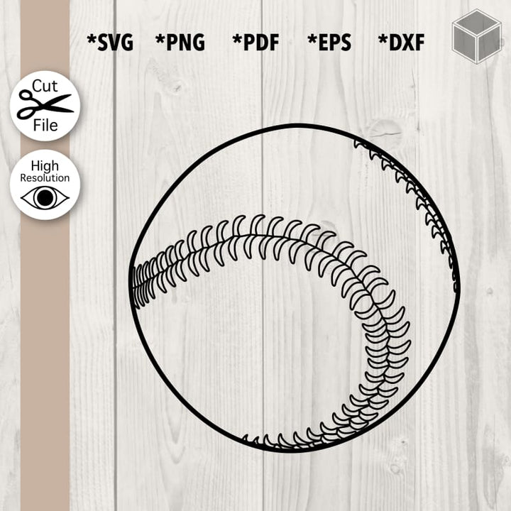 Baseball Ball Outline