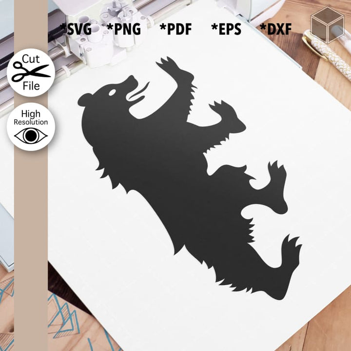 Bear Sigil Silhouette
