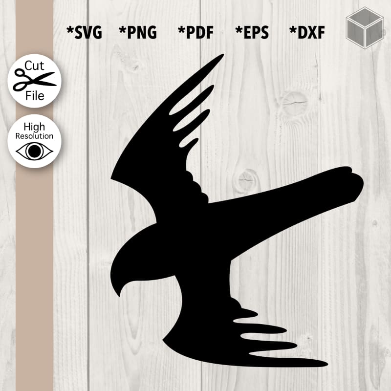 FREE Bird Silhouette SVG File | The Digital Files – Mr. & Mrs. Crafty