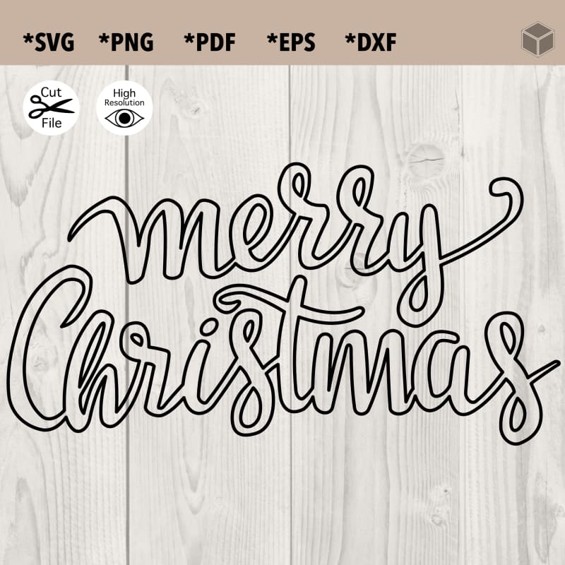 merry-christmas-outline-svg-file-the-digital-files-tdfcrafty