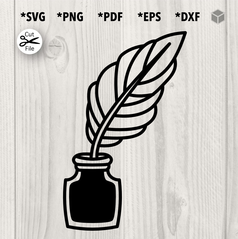 Feather Quill And Ink
