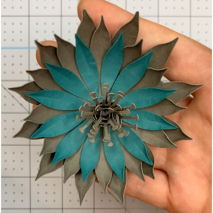 Layered Paper Succulents Template