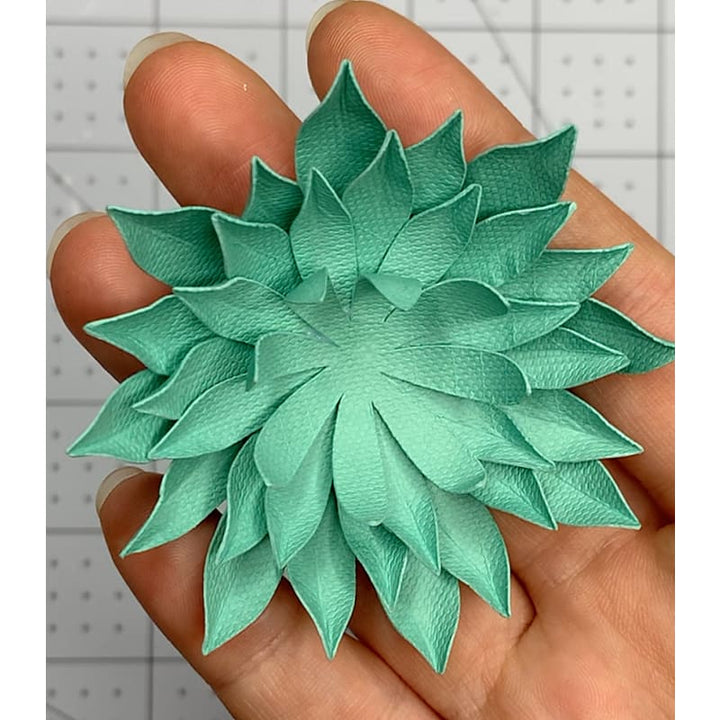 Layered Paper Succulents Template