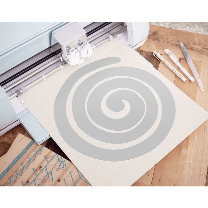 Plantillas de flores de papel enrollables