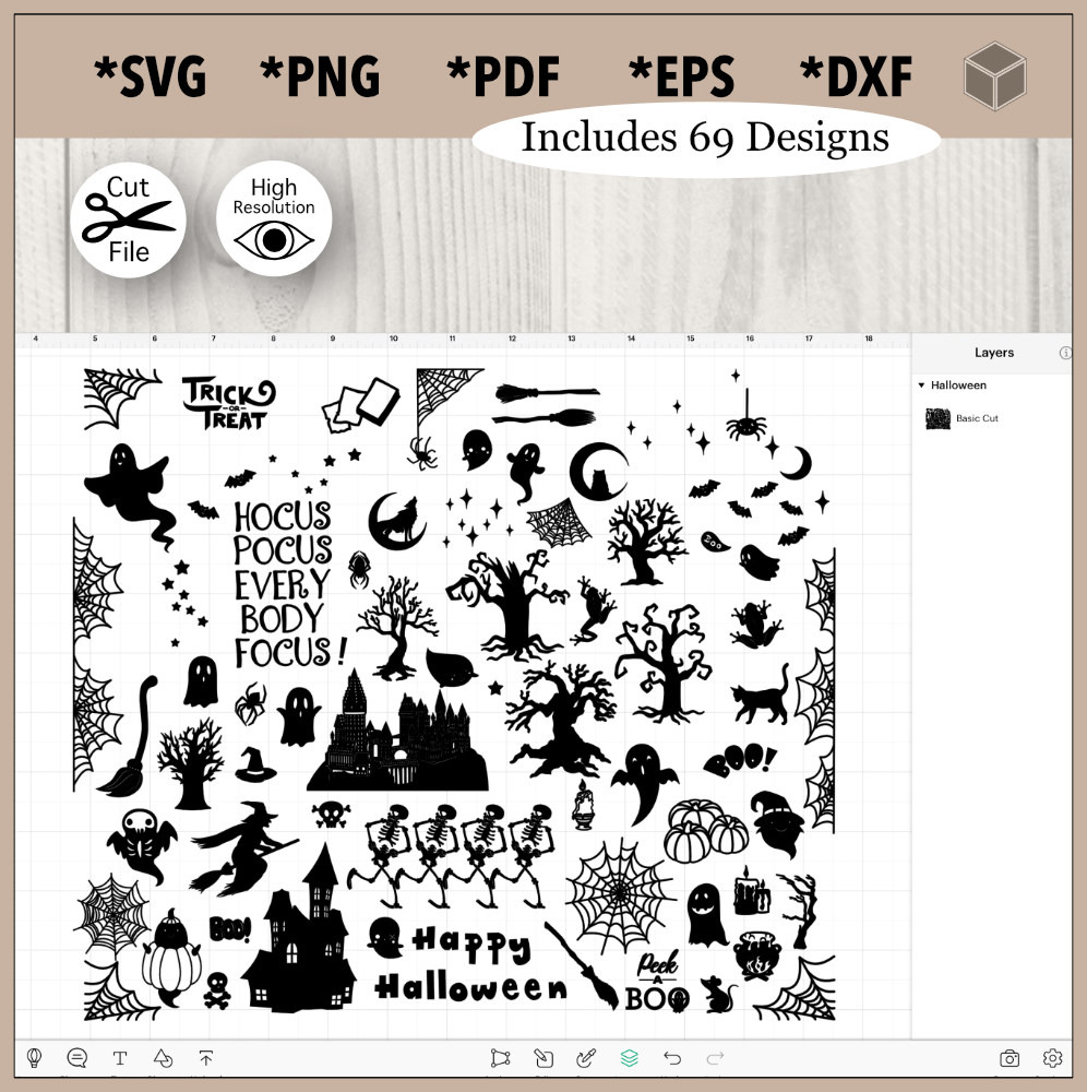 Halloween Mega Bundle Silhouette