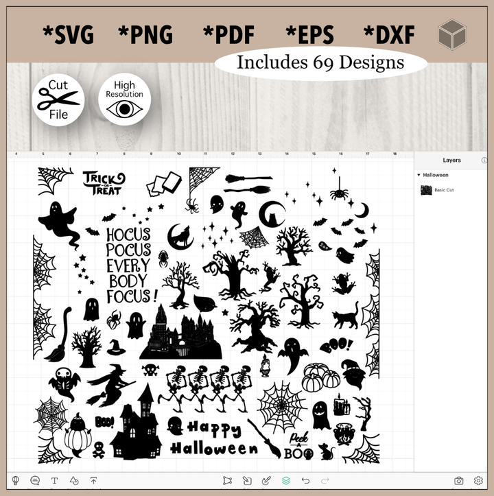 Halloween Mega Bundle Silhouette