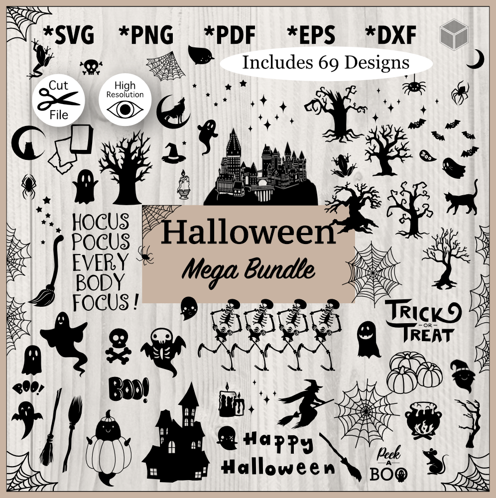 Halloween Mega Bundle Silhouette