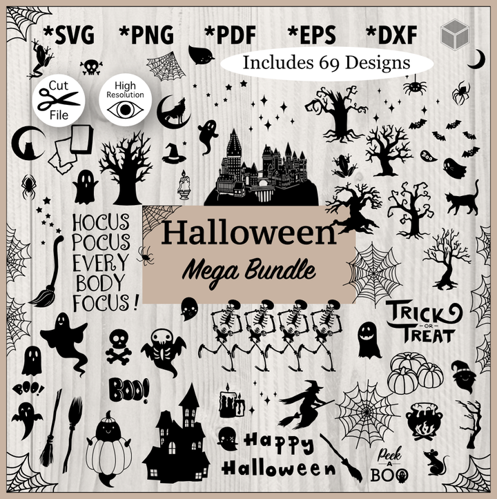 Halloween Mega Bundle Silhouette