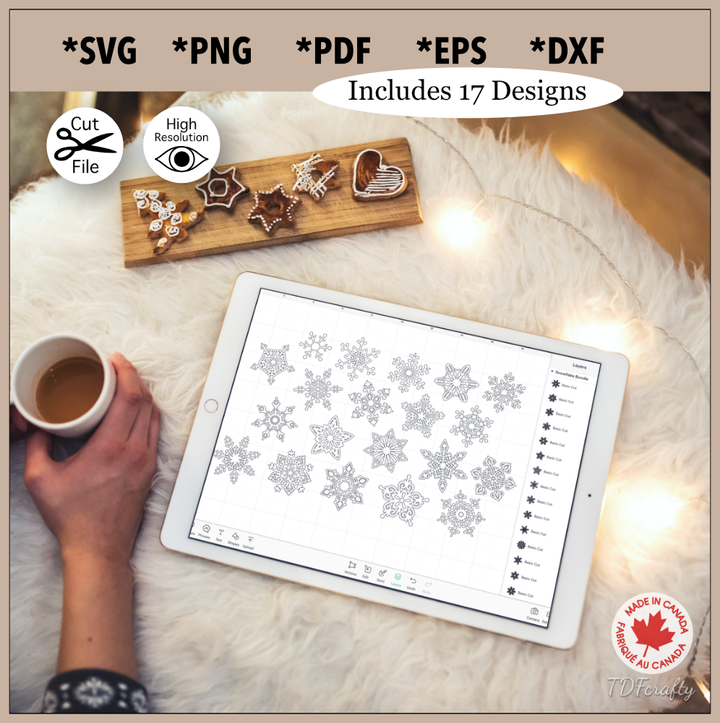 Snowflake Silhouette Bundle