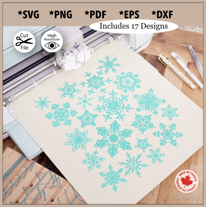Snowflake Silhouette Bundle