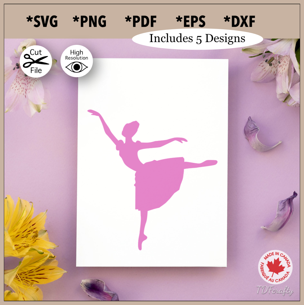 Ballerina Silhouette Bundle