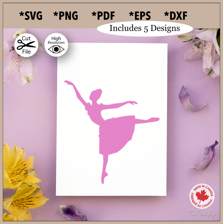 Ballerina Silhouette Bundle