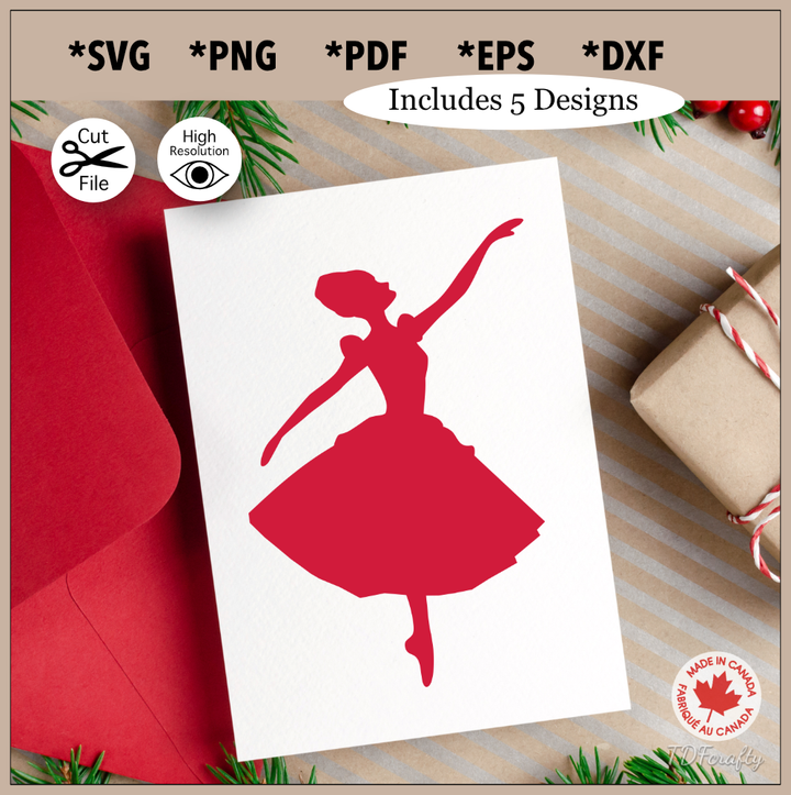 Ballerina Silhouette Bundle