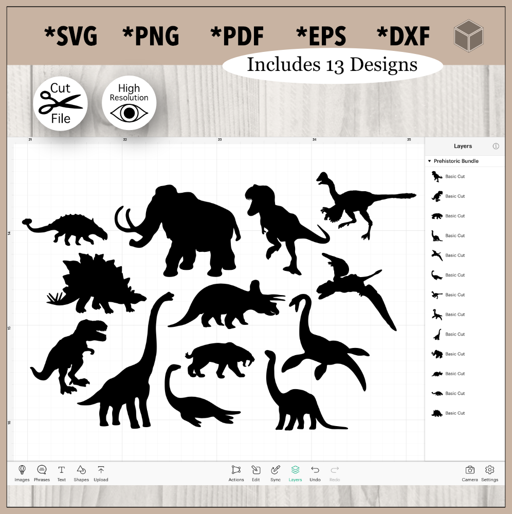 Prehistoric Silhouette Bundle