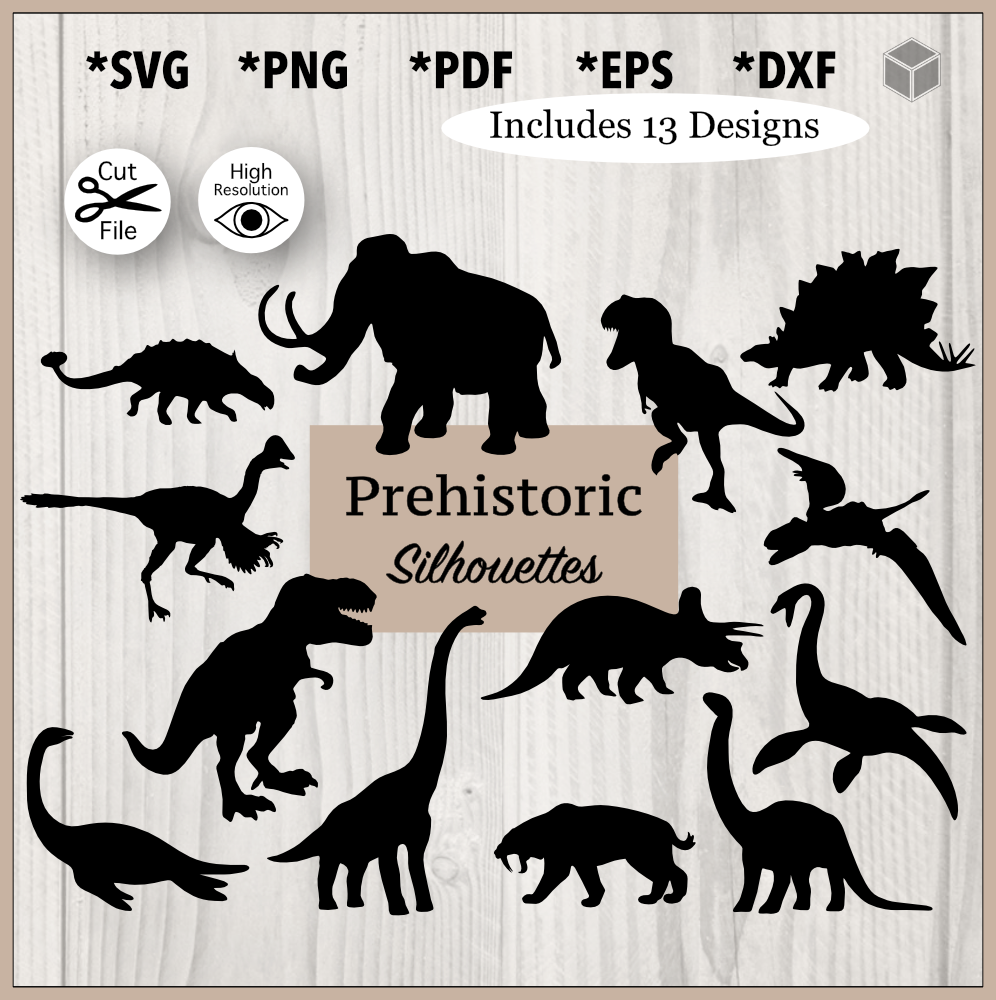 Prehistoric Silhouette Bundle