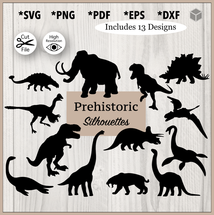 Prehistoric Silhouette Bundle
