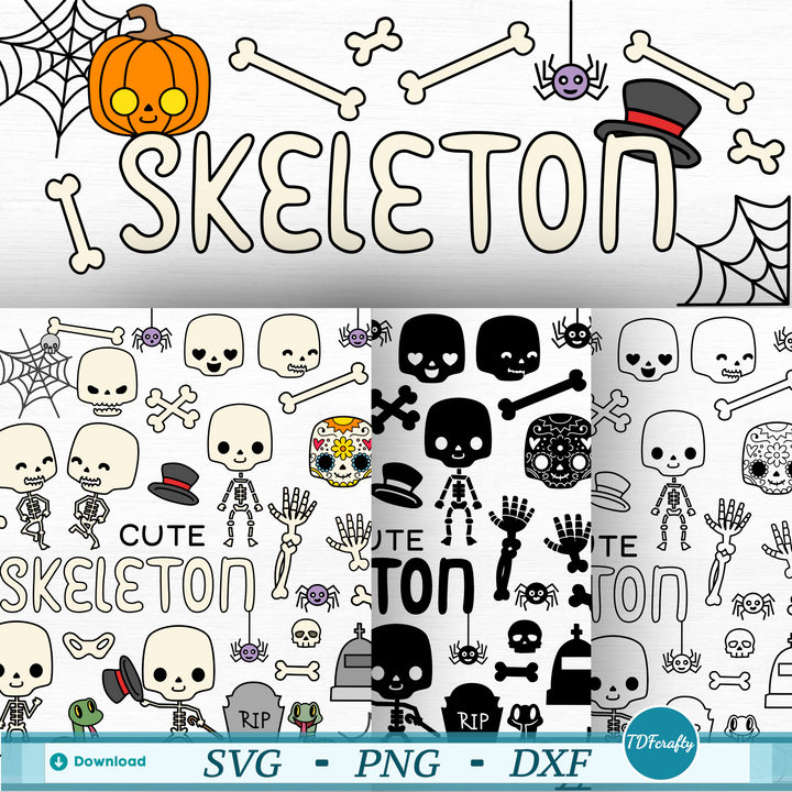 Cute Skeleton Pack